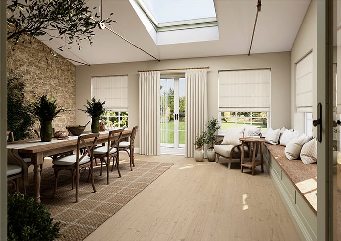 The British Stripe Co. Charles, Dover No.1 - Roman Blind - Image 6